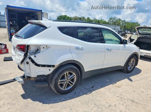 5XYZU3LB4JG541574 2018 HYUNDAI SANTA Белый Задняя правая четверть