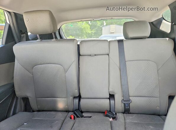 5XYZU3LB4JG541574 2018 HYUNDAI SANTA Белый Вид задних сидений