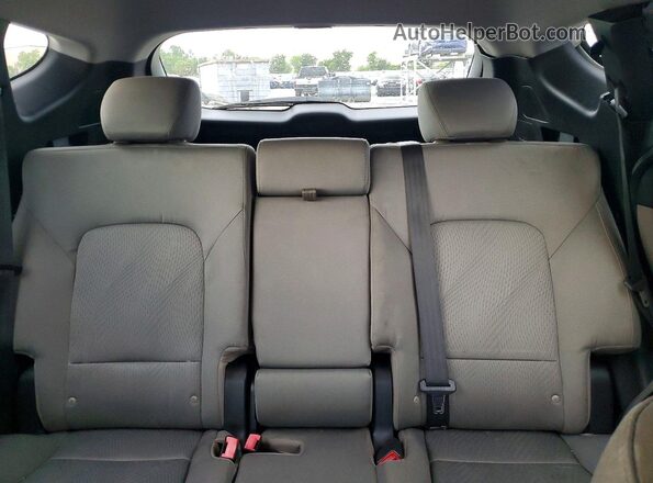 5XYZU3LB5GG325662 2016 HYUNDAI SANTA White Հետևի նստատեղերի տեսք
