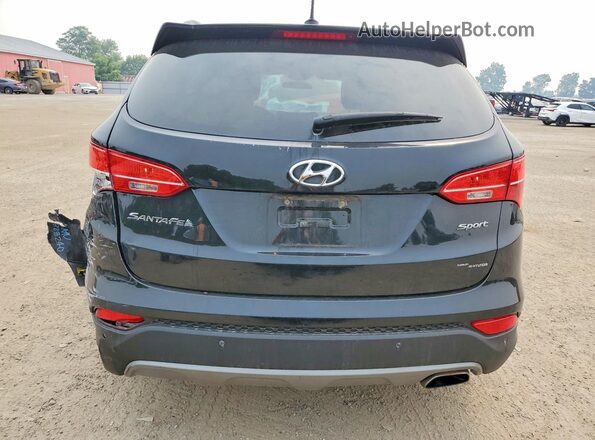 5XYZU3LB5GG328240 2016 HYUNDAI SANTA Black Rear view