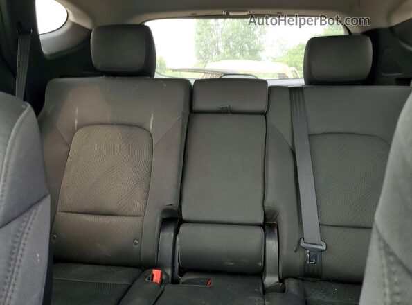 5XYZU3LB5GG328240 2016 HYUNDAI SANTA Black Rear seats view