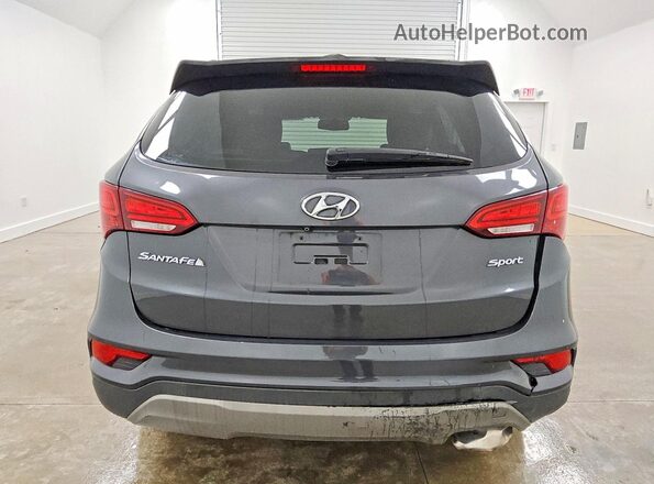 5XYZU3LB5HG419218 2017 HYUNDAI SANTA Silver უკანა ხედი