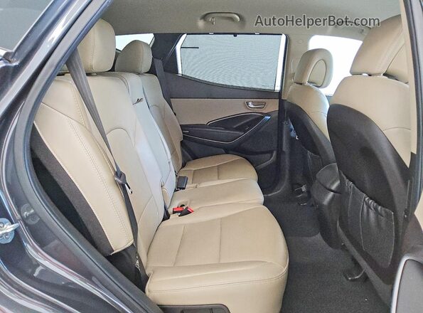 5XYZU3LB5HG419218 2017 HYUNDAI SANTA Silver უკანა სალონის ხედი