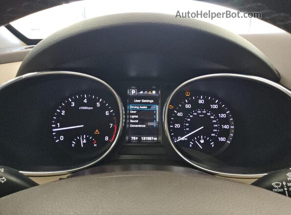 5XYZU3LB5HG419218 2017 HYUNDAI SANTA Silver 