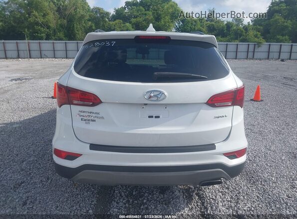 5XYZU3LB5JG528039 2018 HYUNDAI SANTA FE SPORT White 