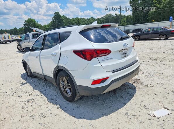 5XYZU3LB5JG536643 2018 HYUNDAI SANTA Белый Задняя левая четверть