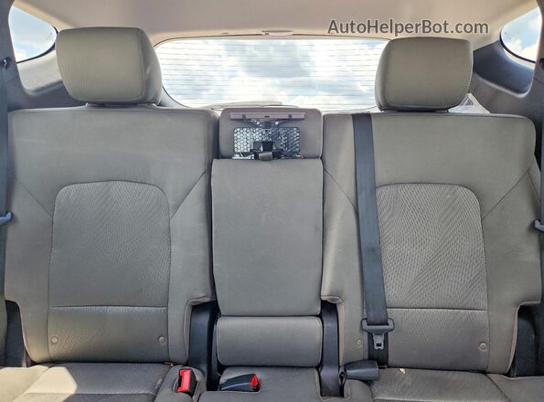 5XYZU3LB5JG536643 2018 HYUNDAI SANTA Белый Вид задних сидений