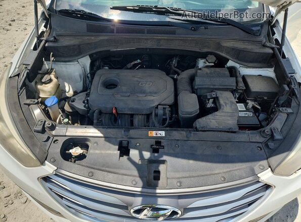 5XYZU3LB5JG536643 2018 HYUNDAI SANTA Белый Вид подкапотного пространства