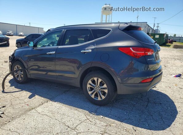 5XYZU3LB6GG347539 2016 HYUNDAI SANTA Gray Trasero izquierdo