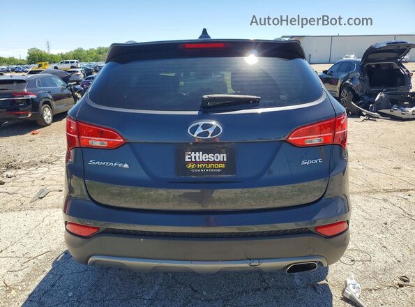5XYZU3LB6GG347539 2016 HYUNDAI SANTA Gray Vista trasera