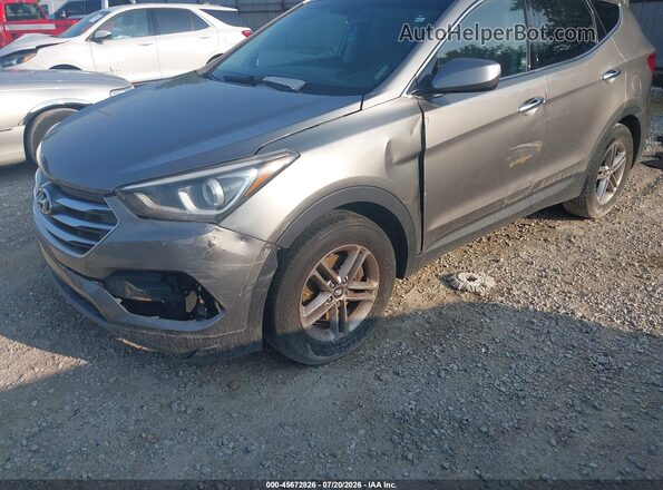 5XYZU3LB6HG387363 2017 HYUNDAI SANTA FE SPORT Gray Вид спереду