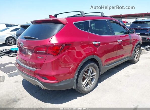 5XYZU3LB6HG457976 2017 HYUNDAI SANTA FE SPORT Red Tył prawy