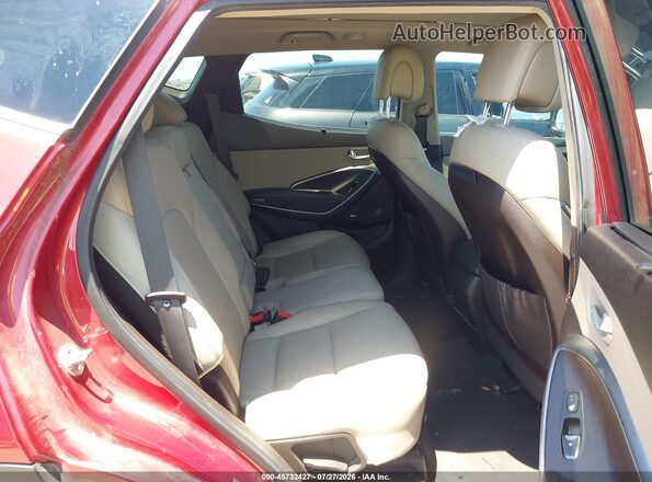 5XYZU3LB6HG457976 2017 HYUNDAI SANTA FE SPORT Red Widok naklejki z numerem VIN