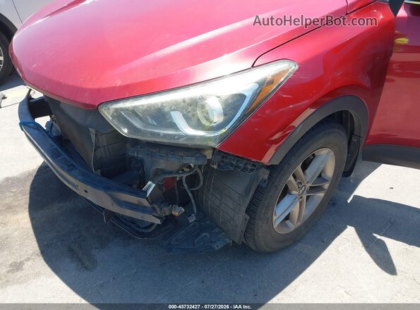 5XYZU3LB6HG457976 2017 HYUNDAI SANTA FE SPORT Red Widok z przodu