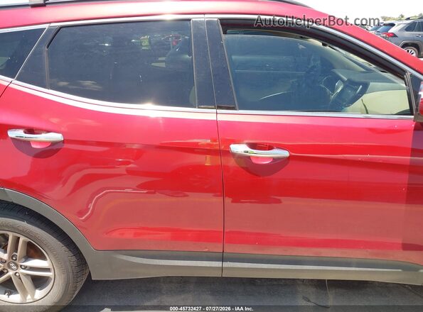 5XYZU3LB6HG457976 2017 HYUNDAI SANTA FE SPORT Red Widok wnętrza 360 stopni