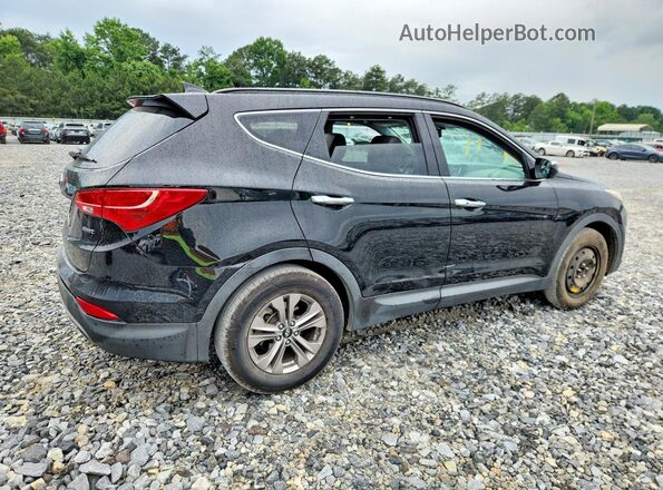 5XYZU3LB7GG332869 2016 HYUNDAI SANTA Black Задня права чверть