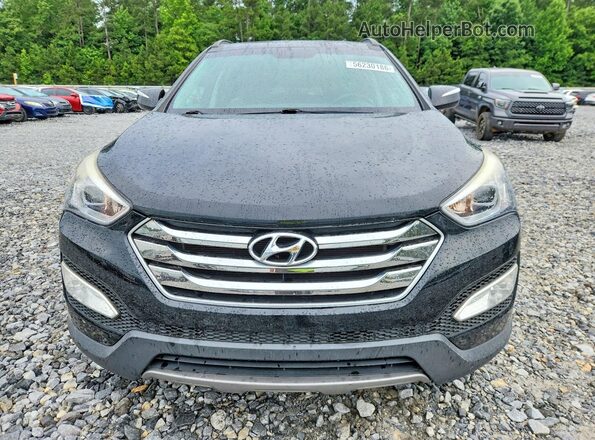 5XYZU3LB7GG332869 2016 HYUNDAI SANTA Black Вид спереду