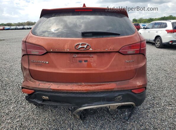 5XYZU3LB7GG335139 2016 HYUNDAI SANTA Burn Вид ззаду