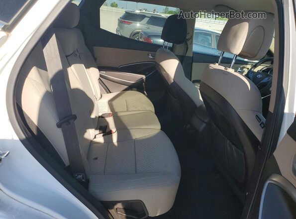 5XYZU3LB7HG389364 2017 HYUNDAI SANTA White Vista interior trasera