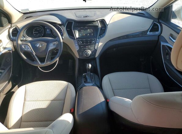 5XYZU3LB7HG389364 2017 HYUNDAI SANTA White Vista del salpicadero