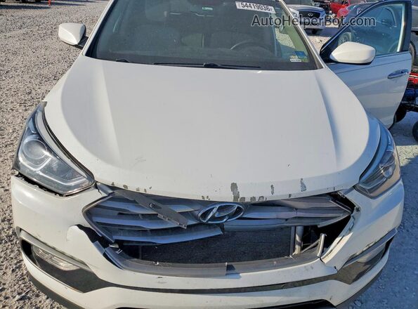 5XYZU3LB7HG389364 2017 HYUNDAI SANTA White Vista del compartimento del motor