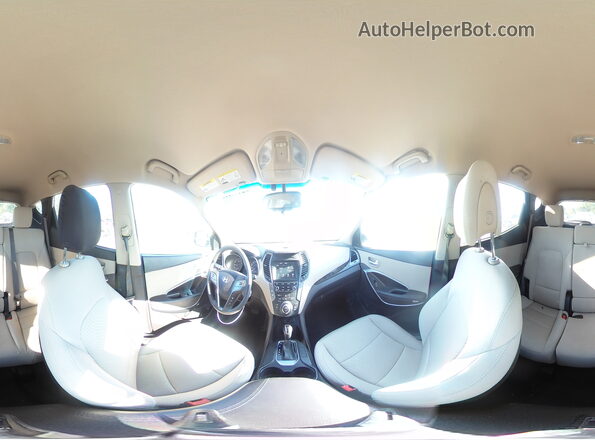 5XYZU3LB7HG389364 2017 HYUNDAI SANTA White Vista interior de 360 grados