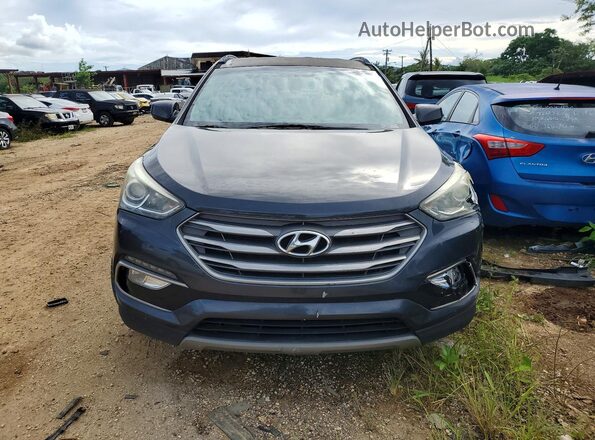 5XYZU3LB7HG429281 2017 HYUNDAI SANTA Charcoal Front view