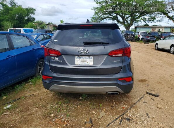 5XYZU3LB7HG429281 2017 HYUNDAI SANTA Charcoal Rear view