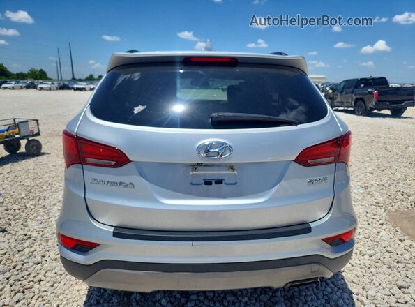 5XYZU3LB8HG437535 2017 HYUNDAI SANTA Silver Rear view