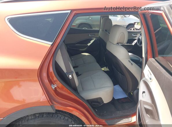5XYZU3LB8HG454738 2017 HYUNDAI SANTA FE SPORT Orange Widok naklejki z numerem VIN
