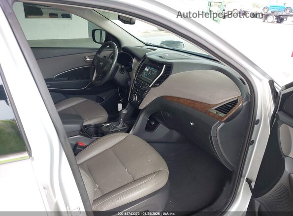 5XYZU3LB8JG548785 2018 HYUNDAI SANTA FE SPORT Silver Widok wnętrza z przodu