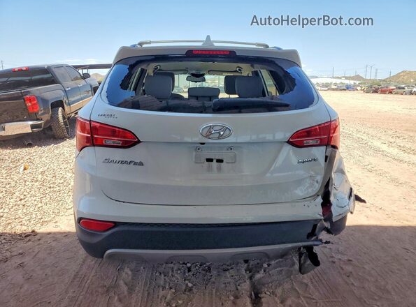 5XYZU3LB9GG371494 2016 HYUNDAI SANTA Белый Вид сзади