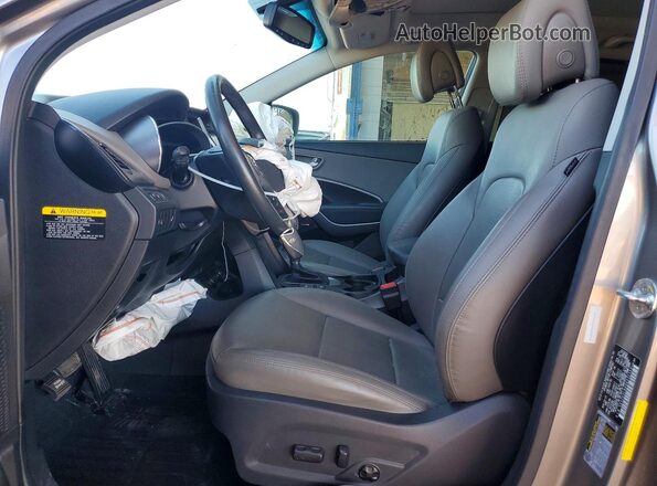 5XYZU3LBXGG372153 2016 HYUNDAI SANTA Серый Вид салона спереди