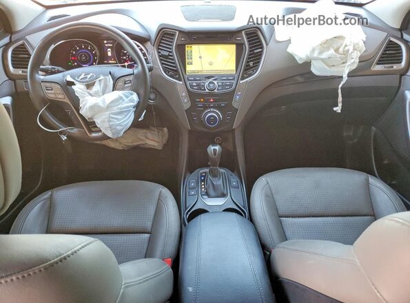 5XYZU3LBXGG372153 2016 HYUNDAI SANTA Серый Вид панели приборов