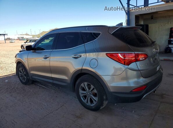 5XYZU3LBXGG372153 2016 HYUNDAI SANTA Серый Задняя левая четверть
