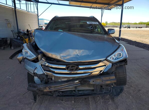 5XYZU3LBXGG372153 2016 HYUNDAI SANTA Серый Вид спереди