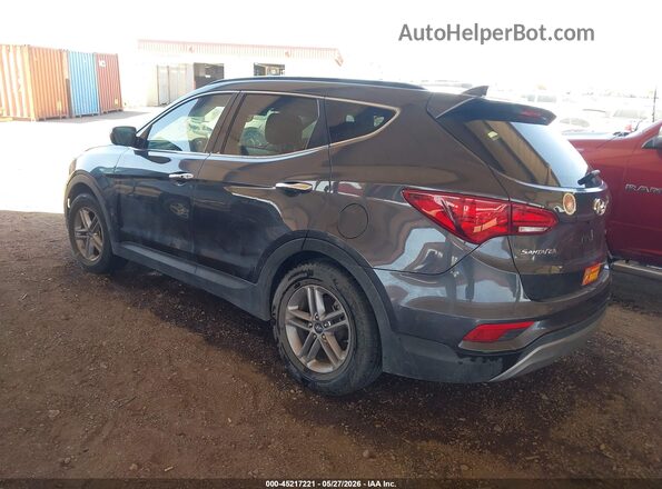 5XYZU3LBXHG446639 2017 HYUNDAI SANTA FE SPORT Black უკანა მარცხენა