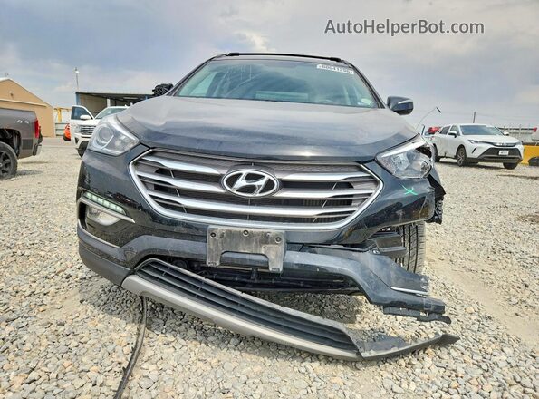 5XYZUDLA0JG548650 2018 HYUNDAI SANTA Black Դիմացի տեսք