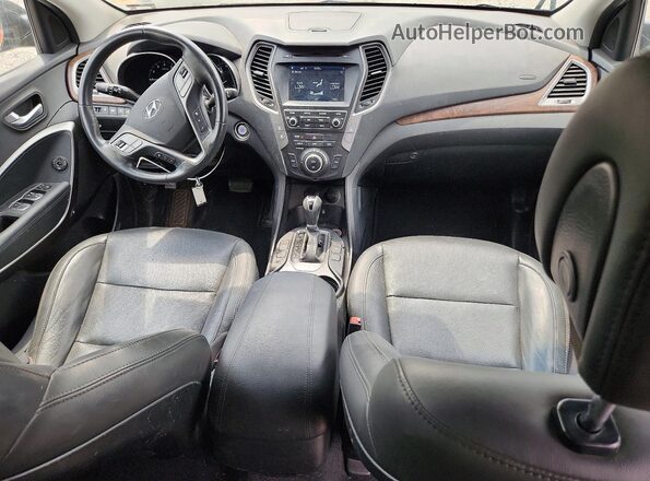 5XYZUDLA0JG548650 2018 HYUNDAI SANTA Black Առջևի վահանակի տեսք
