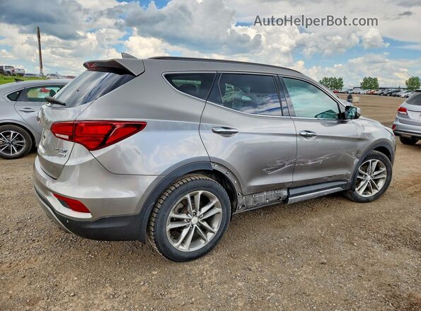 5XYZUDLA2HG452383 2017 HYUNDAI SANTA Серый Задняя правая четверть