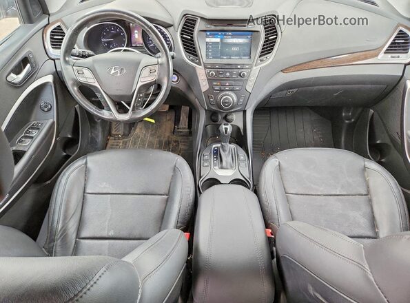5XYZUDLA2HG452383 2017 HYUNDAI SANTA Серый Вид панели приборов