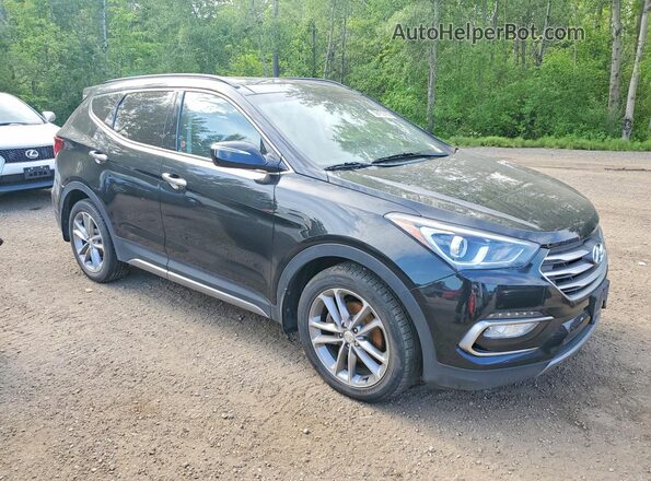 5XYZUDLA2HG499204 2017 HYUNDAI SANTA Black Առջևի աջ