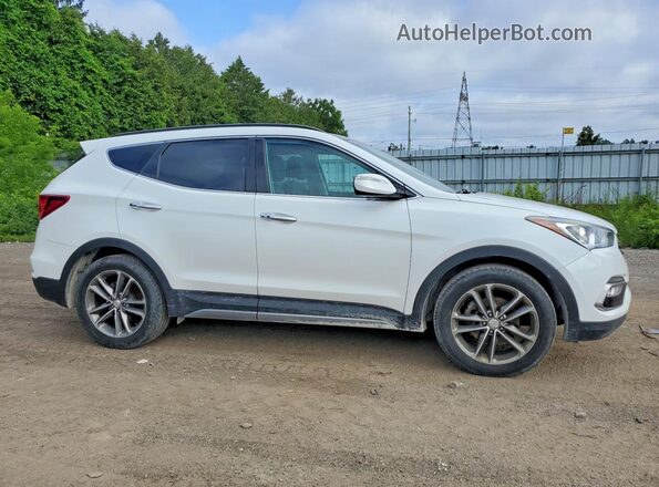 5XYZUDLA4HG471047 2017 HYUNDAI SANTA White წინა მარჯვენა