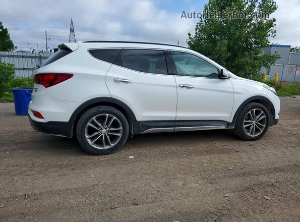 5XYZUDLA4HG471047 2017 HYUNDAI SANTA White უკანა მარჯვენა
