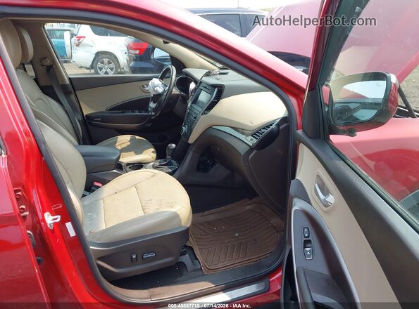 5XYZUDLB0HG436353 2017 HYUNDAI SANTA FE SPORT Red Սալոնի դիմացի տեսք