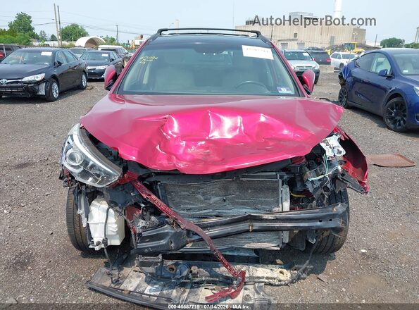 5XYZUDLB0HG436353 2017 HYUNDAI SANTA FE SPORT Red Սալոնի հետևի տեսք