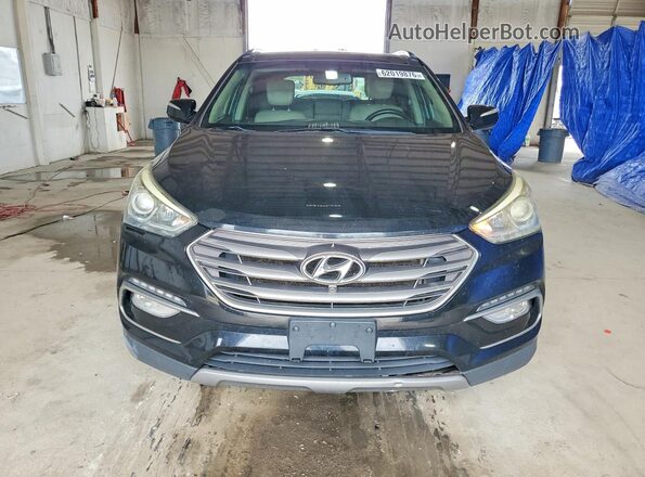 5XYZUDLB0HG473595 2017 HYUNDAI SANTA Black Вид спереду