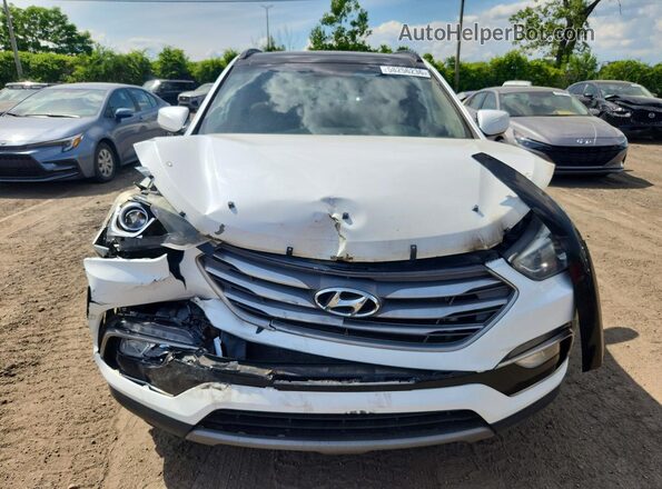 5XYZUDLB0HG484547 2017 HYUNDAI SANTA White წინა ხედი