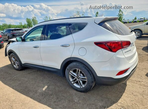 5XYZUDLB0HG484547 2017 HYUNDAI SANTA White უკანა მარცხენა