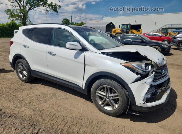 5XYZUDLB0HG484547 2017 HYUNDAI SANTA White წინა მარჯვენა